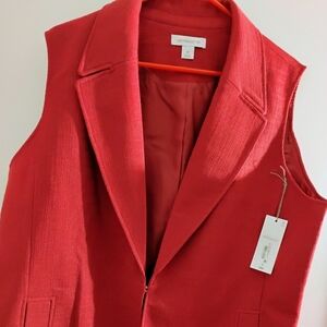 Women's Plus Size Liz Claiborne Blazer Vest